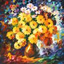 Gallery value USD11300 IRRADIATION LOVE - PALETTE KNIFE Oil Painting On Canvas By Leonid Afremov